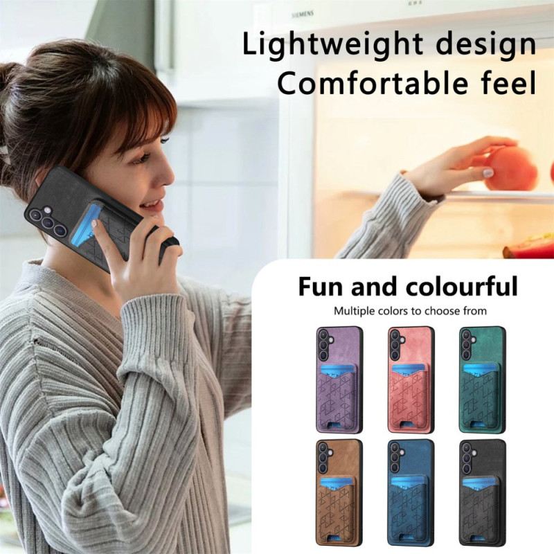 Hülle Samsung Galaxy S25 Plus 5g Handyhülle Mit Kartenhalter Und Ständer