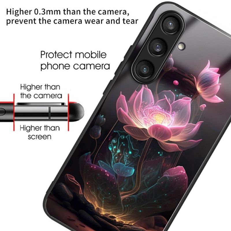 Hülle Samsung Galaxy S25 Plus 5g Lotus Aus Gehärtetem Glas