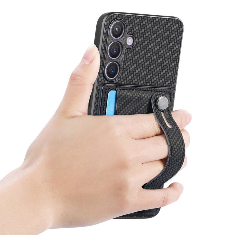 Hülle Samsung Galaxy S25 Plus 5g Riemen Und Kartenhalter