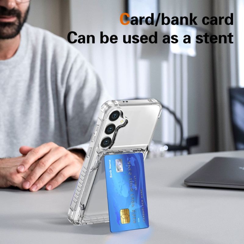 Hülle Samsung Galaxy S25 Plus 5g Transparenter Kartenhalter