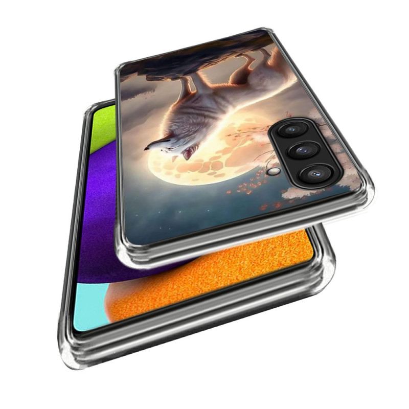 Hülle Samsung Galaxy S25 Plus 5g Wolf Im Mond