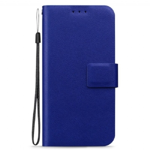 Lederhüllen Samsung Galaxy S25 Plus 5g Glattlederoptik Mit Riemen