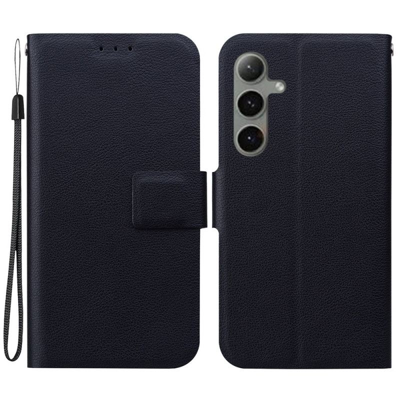 Lederhüllen Samsung Galaxy S25 Plus 5g Glattlederoptik Mit Riemen