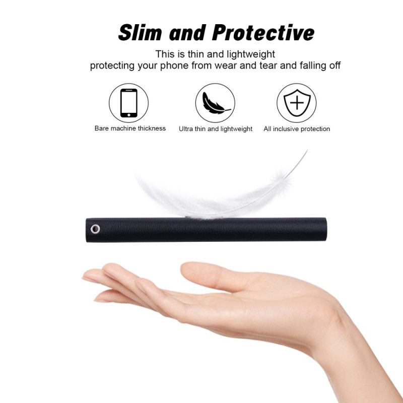 Lederhüllen Samsung Galaxy S25 Plus 5g Glattlederoptik Mit Riemen