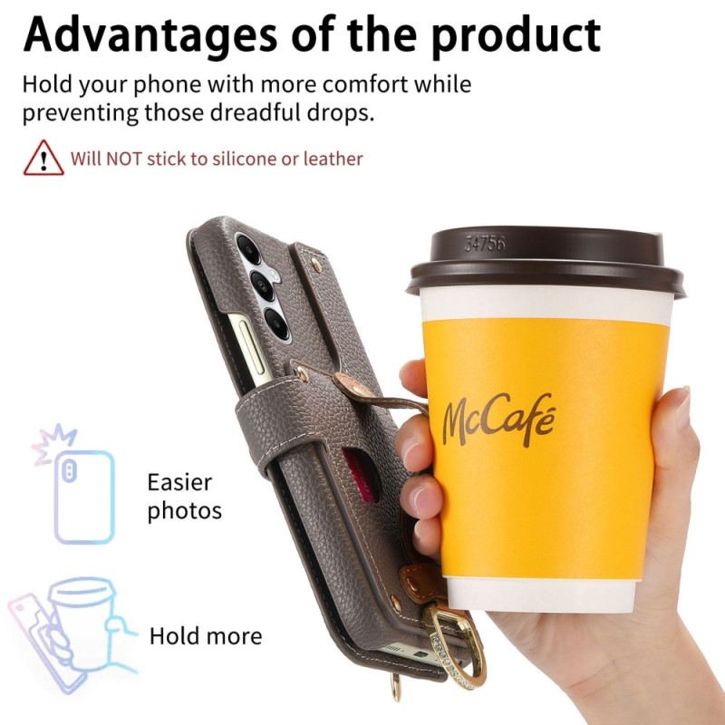 Lederhüllen Samsung Galaxy S25 Plus 5g Handyhülle Geldbörse Mit Reißverschluss