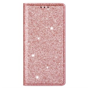 Flip Case iPhone 16 Pro Glitzer