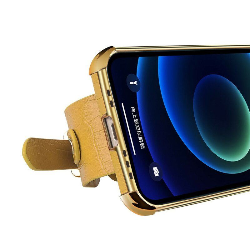 Handyhülle Für Poco M5s Kroko-armband