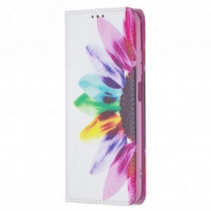 Schutzhülle Für Poco M5s Flip Case Aquarellblume