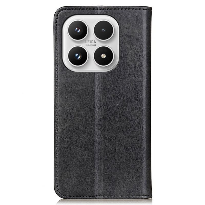 Flip Case Für Xiaomi 17 Lederstruktur