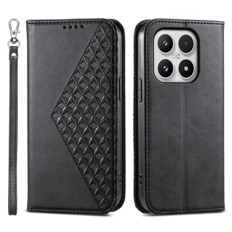 Flip Case Xiaomi 17 Diamantmuster Am Rand