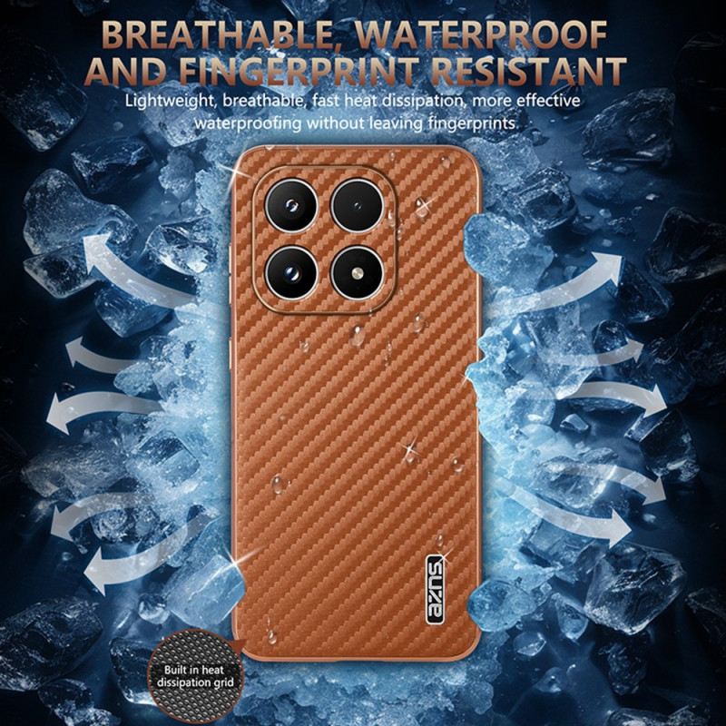 Hülle Für Xiaomi 17 Textur Azns Kohlefaser