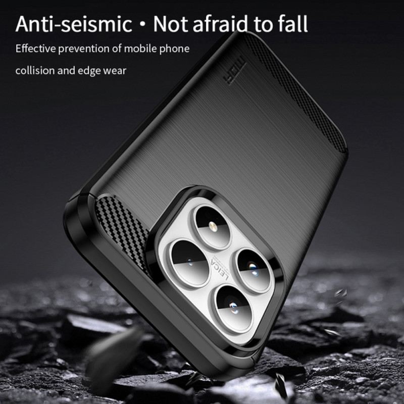 Hülle Xiaomi 17 Gebürstete Kohlefaser