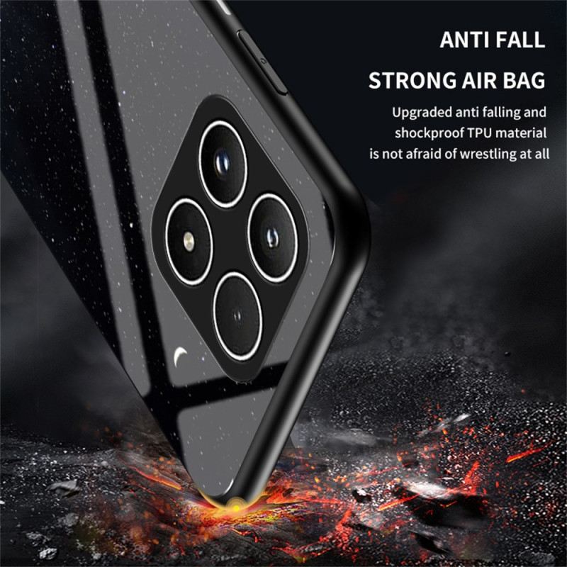 Hülle Xiaomi 17 Gehärtetes Glas Sternenhimmel