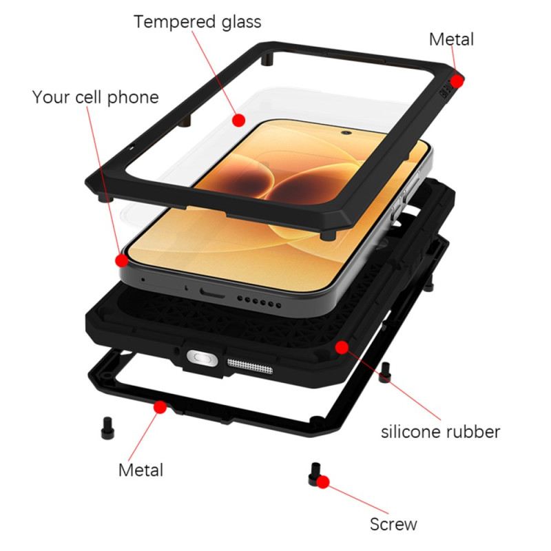 Hülle Xiaomi 17 Handyhülle Displayschutzfolie Aus Gehärtetem Glas Love Mei