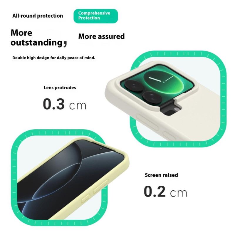 Hülle Xiaomi 17 Handyhülle Flüssigsilikon