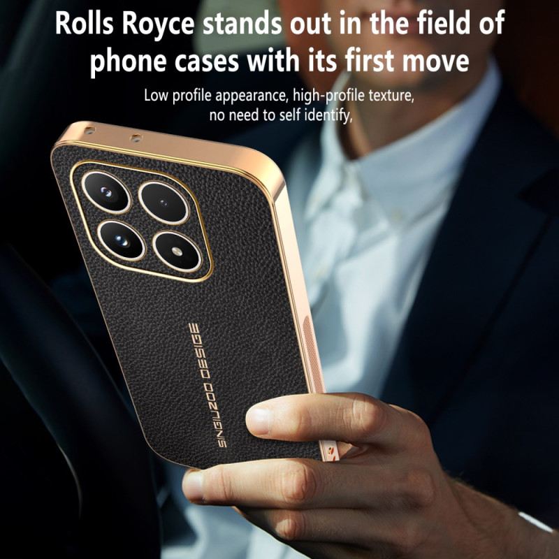 Hülle Xiaomi 17 Kratzfeste Litschi-textur