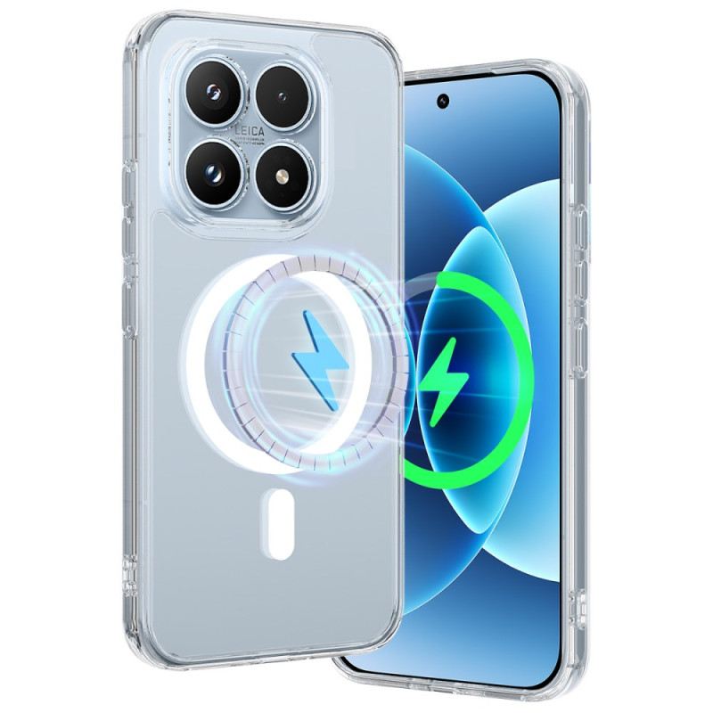 Hülle Xiaomi 17 Verstärktes Transparentes Magnetglas