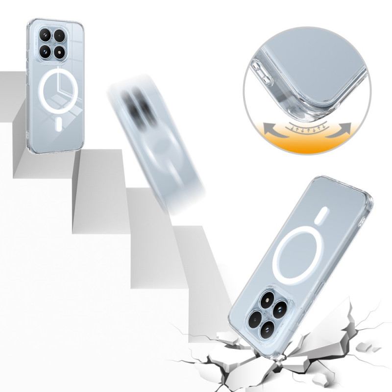 Hülle Xiaomi 17 Verstärktes Transparentes Magnetglas