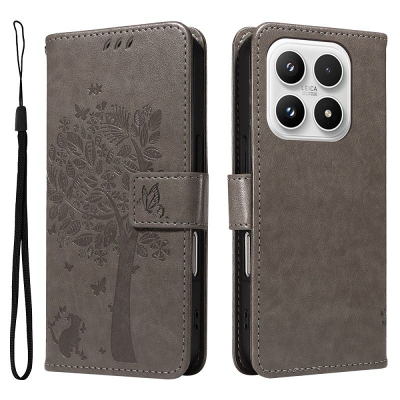 Lederhüllen Für Xiaomi 17 Katzenbaum