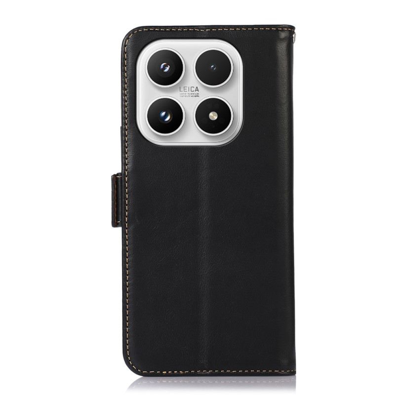 Lederhüllen Für Xiaomi 17 Rfid-geschütztes Leder