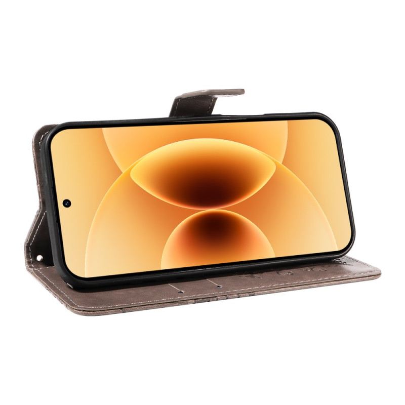 Lederhüllen Für Xiaomi 17 Riesige Schmetterlinge