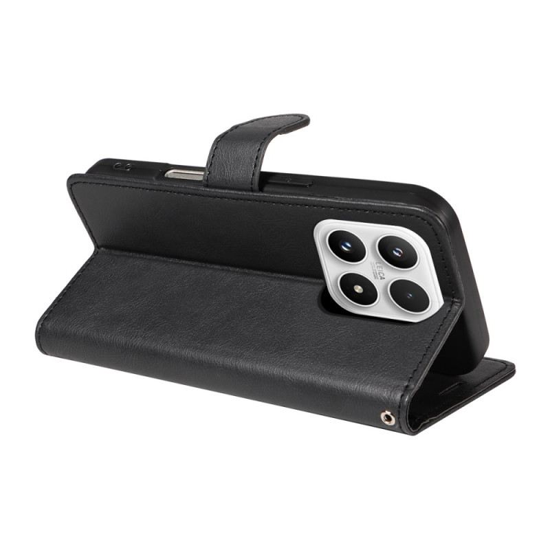 Lederhüllen Für Xiaomi 17 Schlichtes Kunstleder