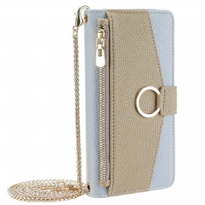 Lederhüllen Für Xiaomi 17 Spiegel Und Kette