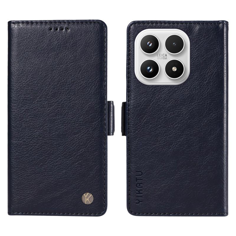 Lederhüllen Für Xiaomi 17 Yikatu Vintage-design