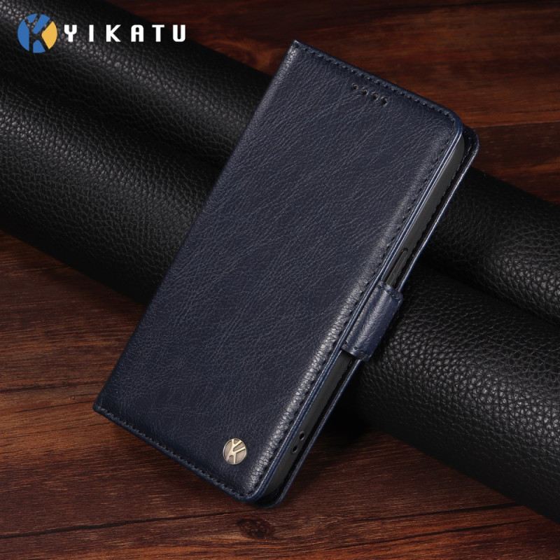 Lederhüllen Für Xiaomi 17 Yikatu Vintage-design