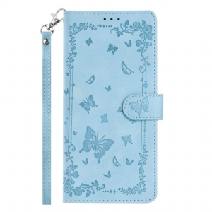 Lederhüllen Xiaomi 17 Blumengarten