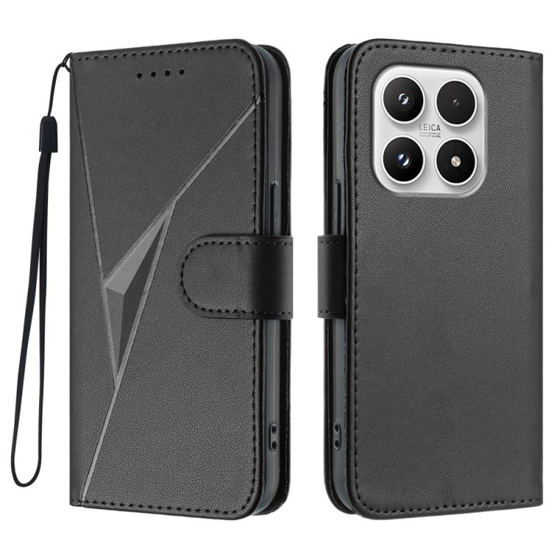 Lederhüllen Xiaomi 17 Dreiecksmuster