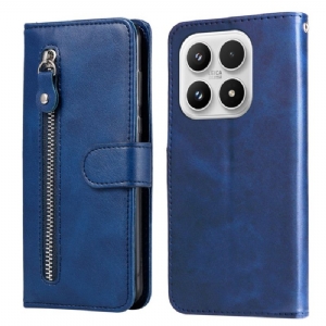 Lederhüllen Xiaomi 17 Handyhülle Reißverschlusstasche