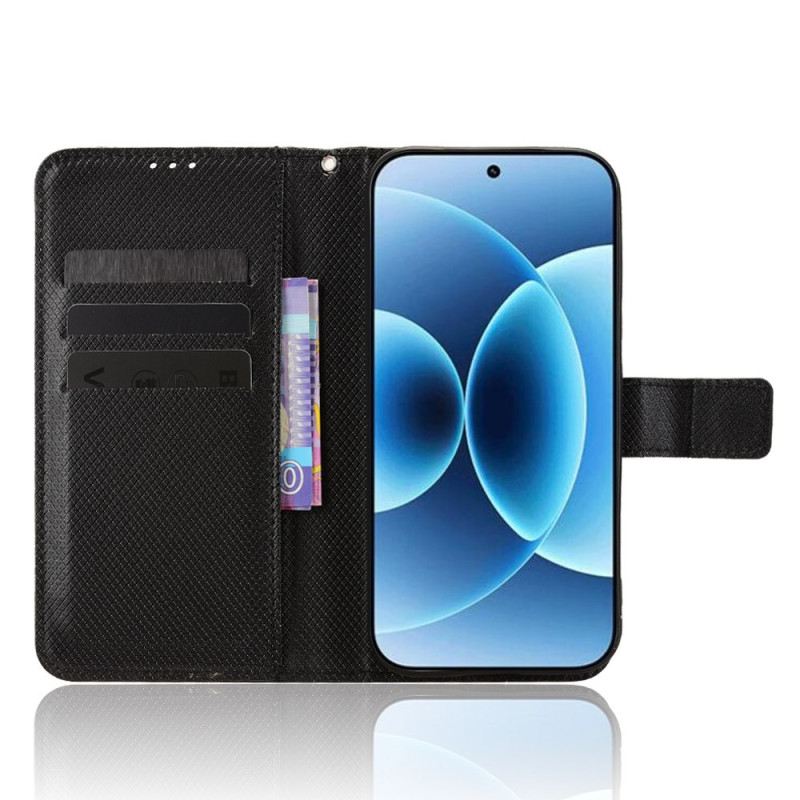 Lederhüllen Xiaomi 17 Handyhülle Strukturiertes Kunstleder