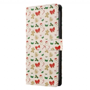 Lederhüllen Xiaomi 17 Handyhülle Weihnachten