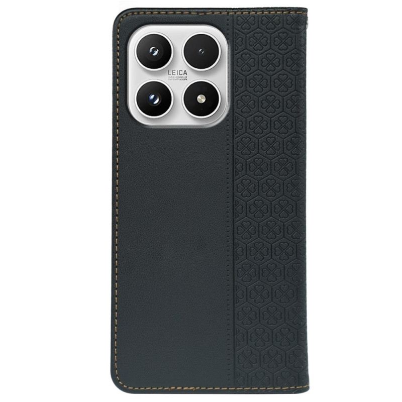 Xiaomi 17 Klappdeckel Mit Vier Kleeblättern