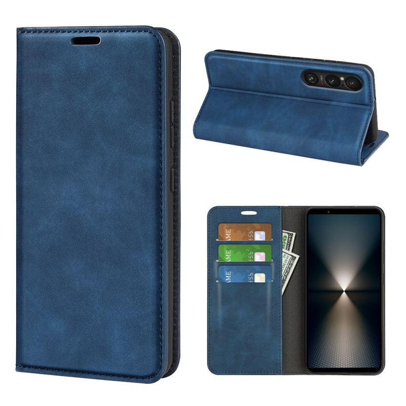 Flip Case Für Sony Xperia 1 Vii Lederoptik