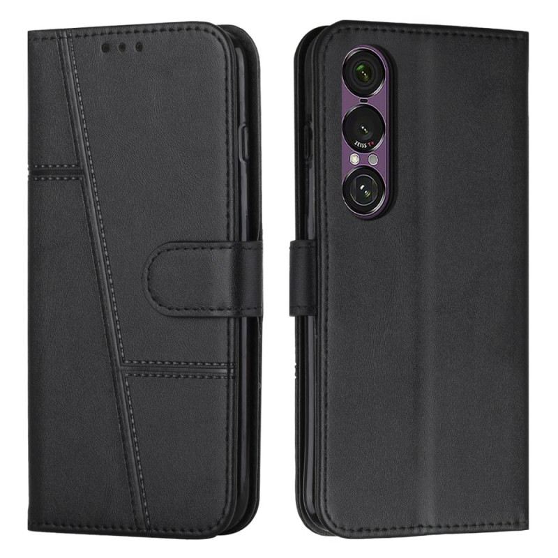 Lederhüllen Für Sony Xperia 1 Vii Business Stil