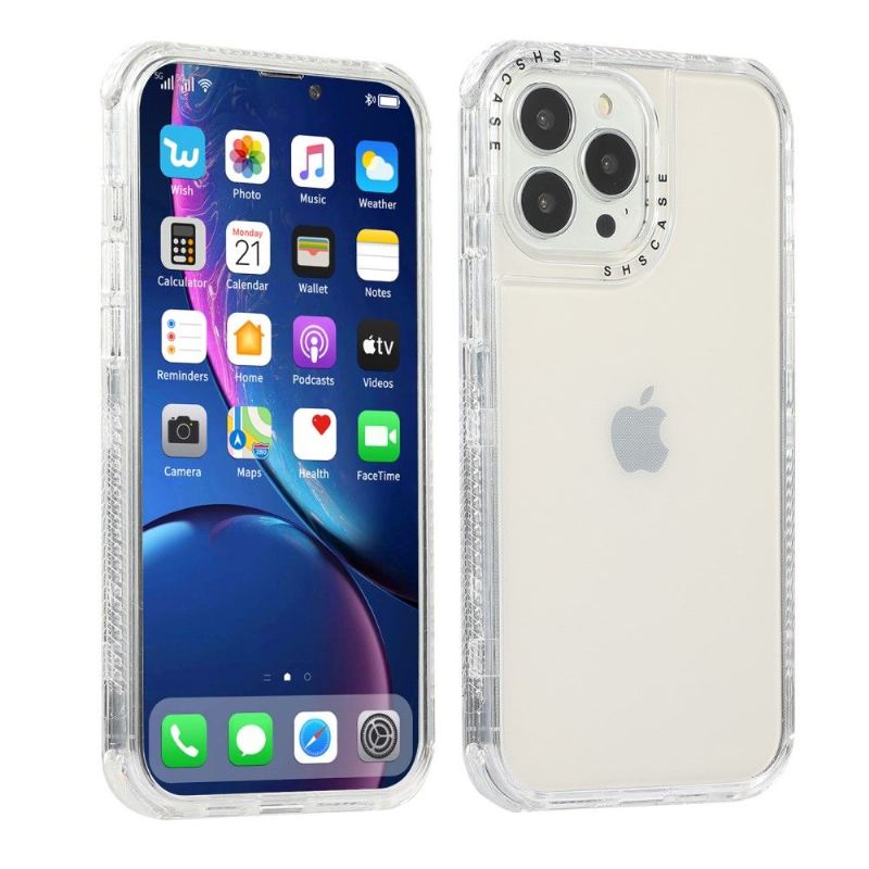 Handyhülle Für iPhone 13 Pro Halbtransparente Farbe