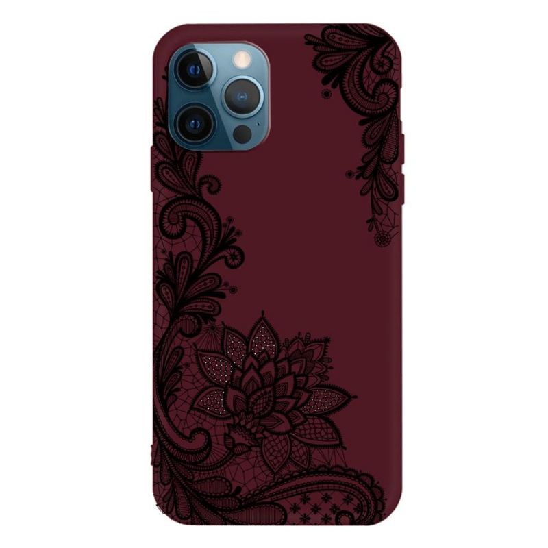 Hülle Für iPhone 13 Pro Anti-Sturz Claudette-spitze