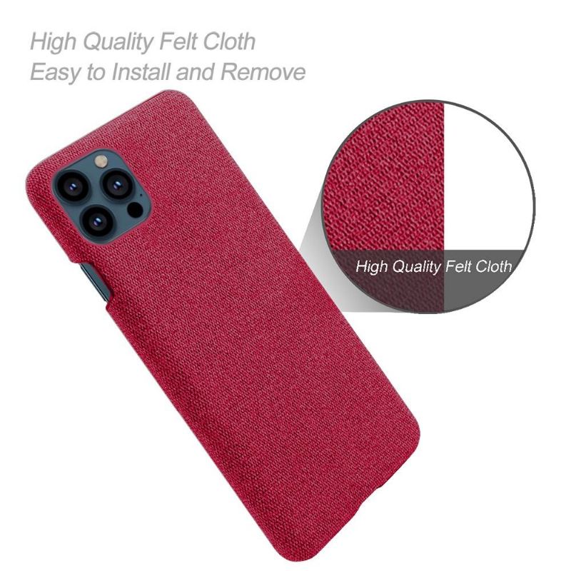 Hülle Für iPhone 13 Pro Stoffbezug