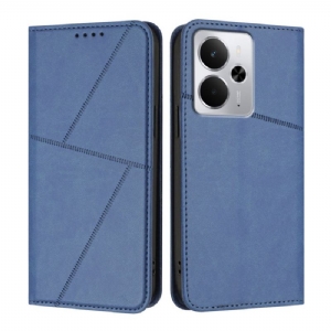 Flip Case Für Realme 14 5g Linien