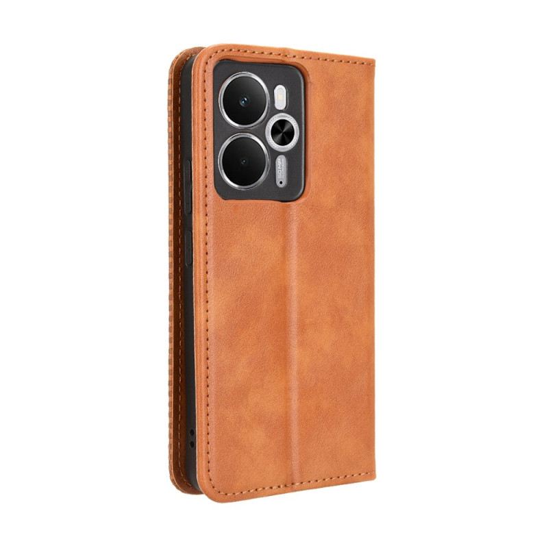 Flip Case Für Realme 14 5g Vintage-rand