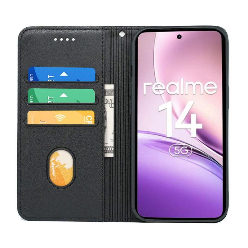 Flip Case Realme 14 5g Abnehmbarer Riemen