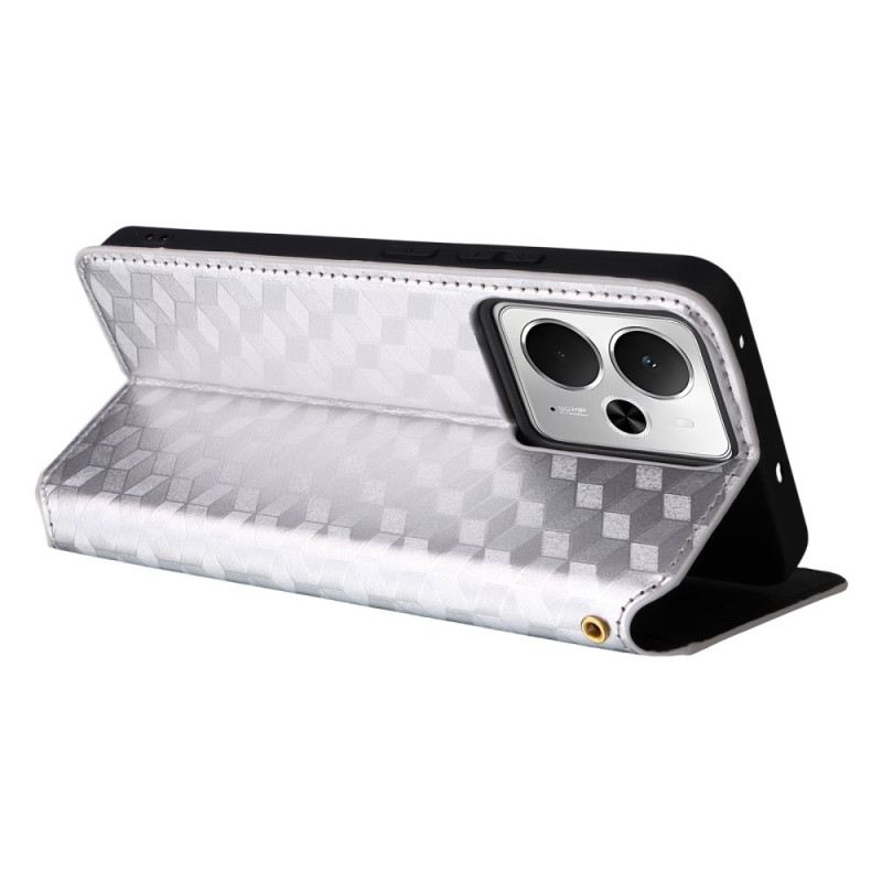 Flip Case Realme 14 5g Handyhülle 3d-diamanten