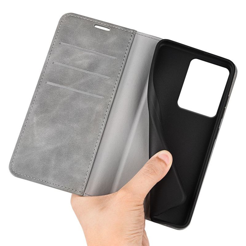 Flip Case Realme 14 5g Lederoptik