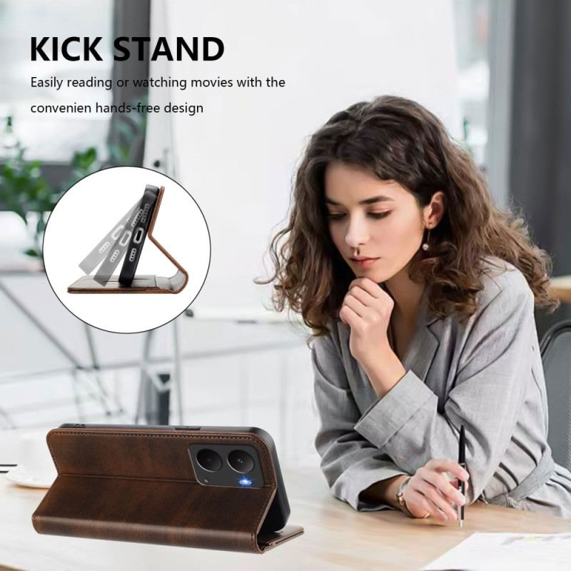 Flip Case Realme 14 5g Retro-rfid-schutz