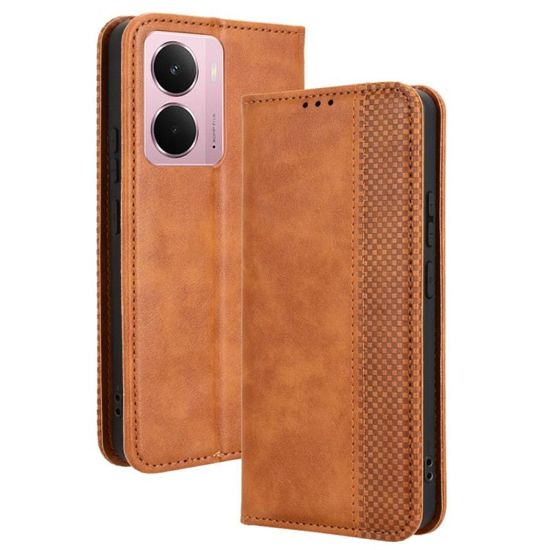 Flip Case Realme 14 5g Vintage-rand