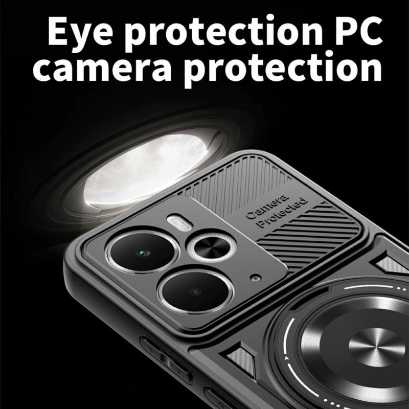 Hülle Realme 14 5g Magnetisch Mit Drehbarem Stativ