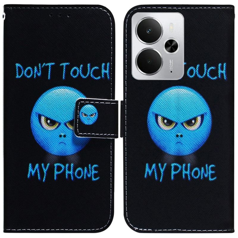 Lederhüllen Realme 14 5g Emoji-handy