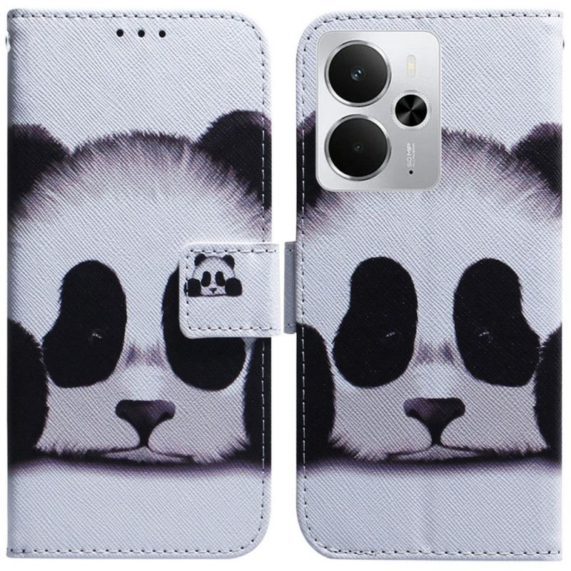 Lederhüllen Realme 14 5g Panda
